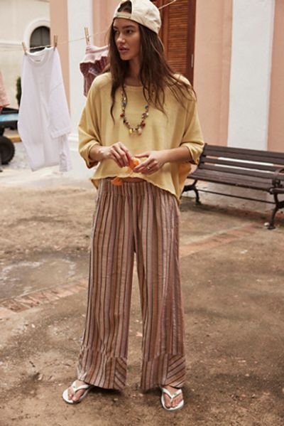 Free People Day's End Stripe Pants