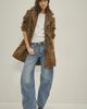 Free People Delancy Leopard Lady Coat - 1