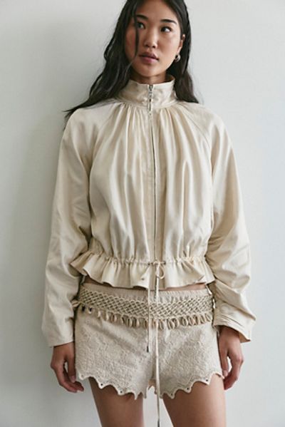 Free People Devon Solid Balloon Jacket