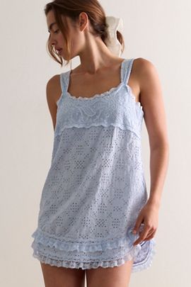 Free People Dream Haze Embroidered Nightie