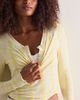 Free People Dream State Printed Henley Top - 1