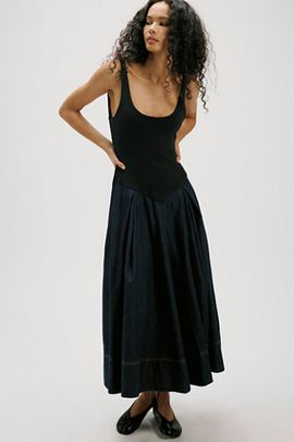 chinese dress ladies Free People Womens Malina Maxi Tea Small at Amazon Women's Clothing store main image 1