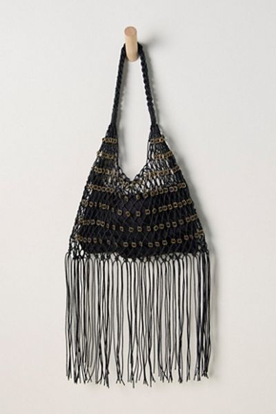 Free People Embellished Fringe Bag