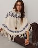 Free People Emma Printed Poncho - 4