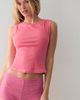 Free People End Game Pointelle Muscle Tank - 1