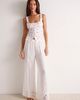 Free People End Game Pointelle Printed Tank - 1