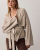 Free People Enlaced Cable Knit Wrap Cardi - 2