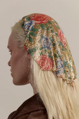 Free People Epona Valley Rosarium Headscarf