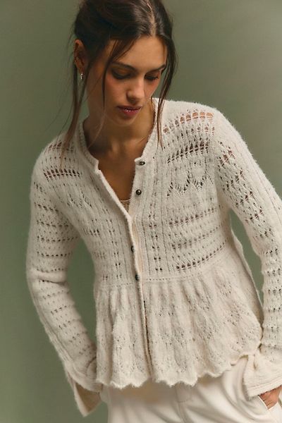 Free People Esmee Knit Cardi