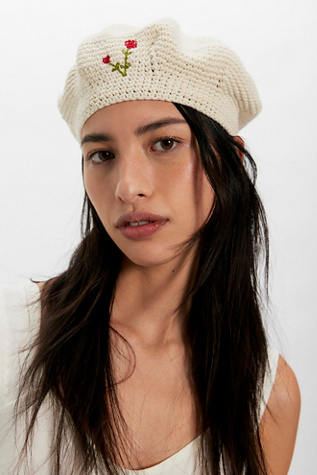 Free People - Evermore Crochet Beret