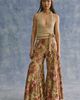 Free People Fallen Star Printed Wide-Leg Pants - 1