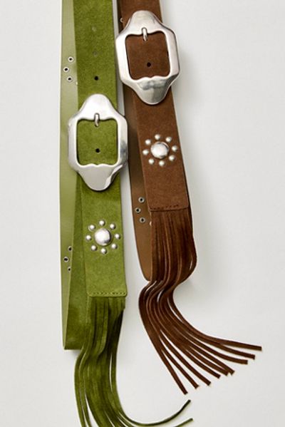 Free People Farah Fringe Belt
