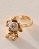 Free People Fiore Gold Plated Ring - 1