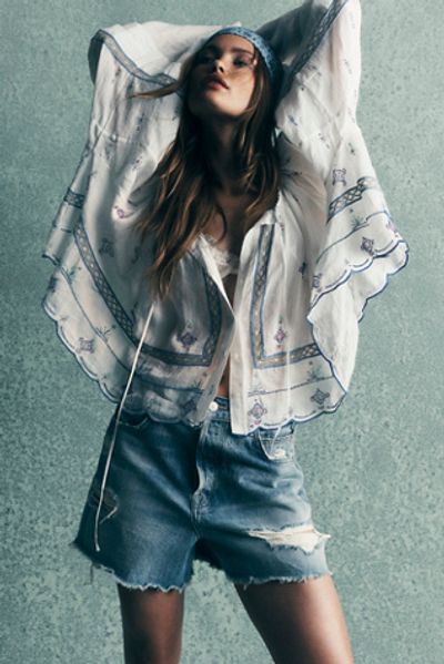 Free People Fleur De Lune Top