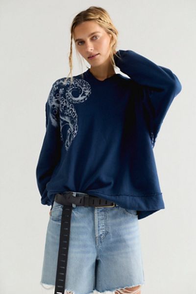 Free People Folklore Octopus Hoodie