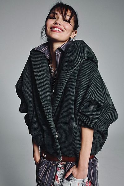 Free People FP One Summit Wrap Hoodie