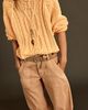 Free People Frankie Cable Knit Cotton Sweater - 1
