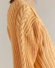 Free People Frankie Cable Knit Cotton Sweater - 4