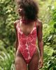 Free People free-est Amber Printed One-Piece Swimsuit - 7