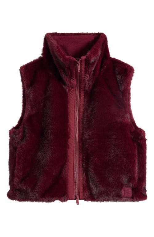 Free People Free People Afterglow Faux Fur Vest