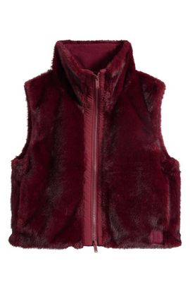 Free People Free People Afterglow Faux Fur Vest