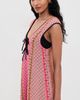 Free People Free People Amalfi Twist Mini Dress Pink Pop Combo - 4