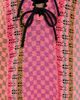 Free People Free People Amalfi Twist Mini Dress Pink Pop Combo - 6