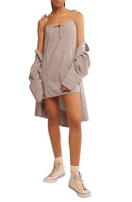 Free People Free People Arlo Minidress & Long Sleeve Shirt