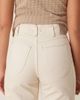 Free People Free People aster straight leg jeans in ecru-White - 4