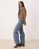 Free People Free People Aster straight leg jeans in mid wash blue - 2