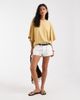 Free People Free People Atlas dolman oversized top in fallen leaf-Neutral - 1