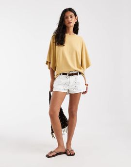 Free People Free People Atlas dolman oversized top in fallen leaf-Neutral