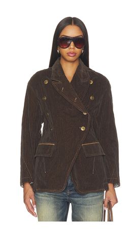 Free People Free People August Velvet Jacket