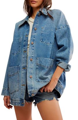 Free People Free People Avery Denim Chore Jacket