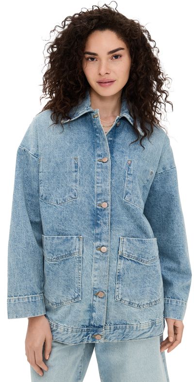 Free People Free People Avery Denim Jacket Got The Blues S