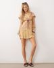 Free People Free People backroads flippy mini dress in dandelion floral-Multi - 2