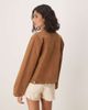 Free People Free People balir faux suede jacket in caramel-Brown - 4
