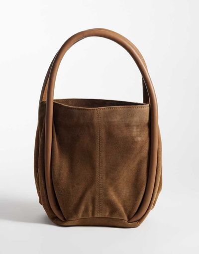 Free People Free People Barlow bucket bag in cognac-Brown
