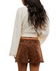Free People Free People Best Behavior Faux Suede Studded Shorts - 3
