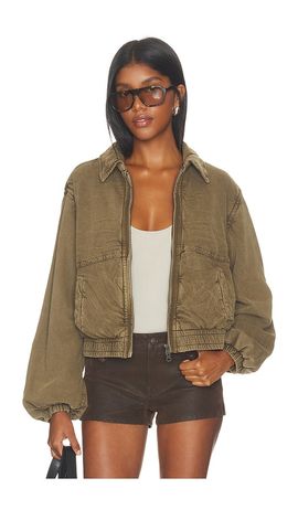 Free People Free People Birdie Washed Jacket