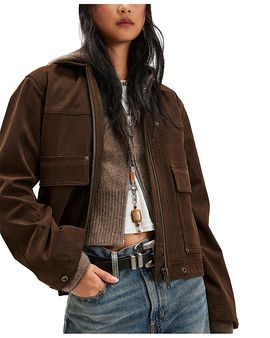Free People Free People Blair Faux Suede Sierra Jacket