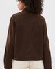 Free People Free People Blair Vegan Suede Sierra Jacket Chocolate Torte - 3