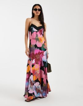 Free People Free People Bloomspell floral maxi dress in desert rose-Multi