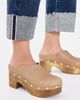 Free People Free People Calli Clogs Tan Leather - 3