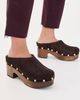 Free People Free People Calli Clogs Weathered Mink Suede - 3