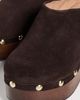 Free People Free People Calli Clogs Weathered Mink Suede - 6