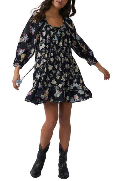 Free People Free People Camella Floral Print Minidress