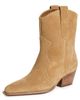 Free People Free People Cat Nap Cowboy Boots Camel Suede - 1