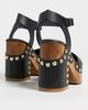 Free People Free People Cecelia Studded Clogs Black Leather - 4
