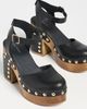 Free People Free People Cecelia Studded Clogs Black Leather - 5